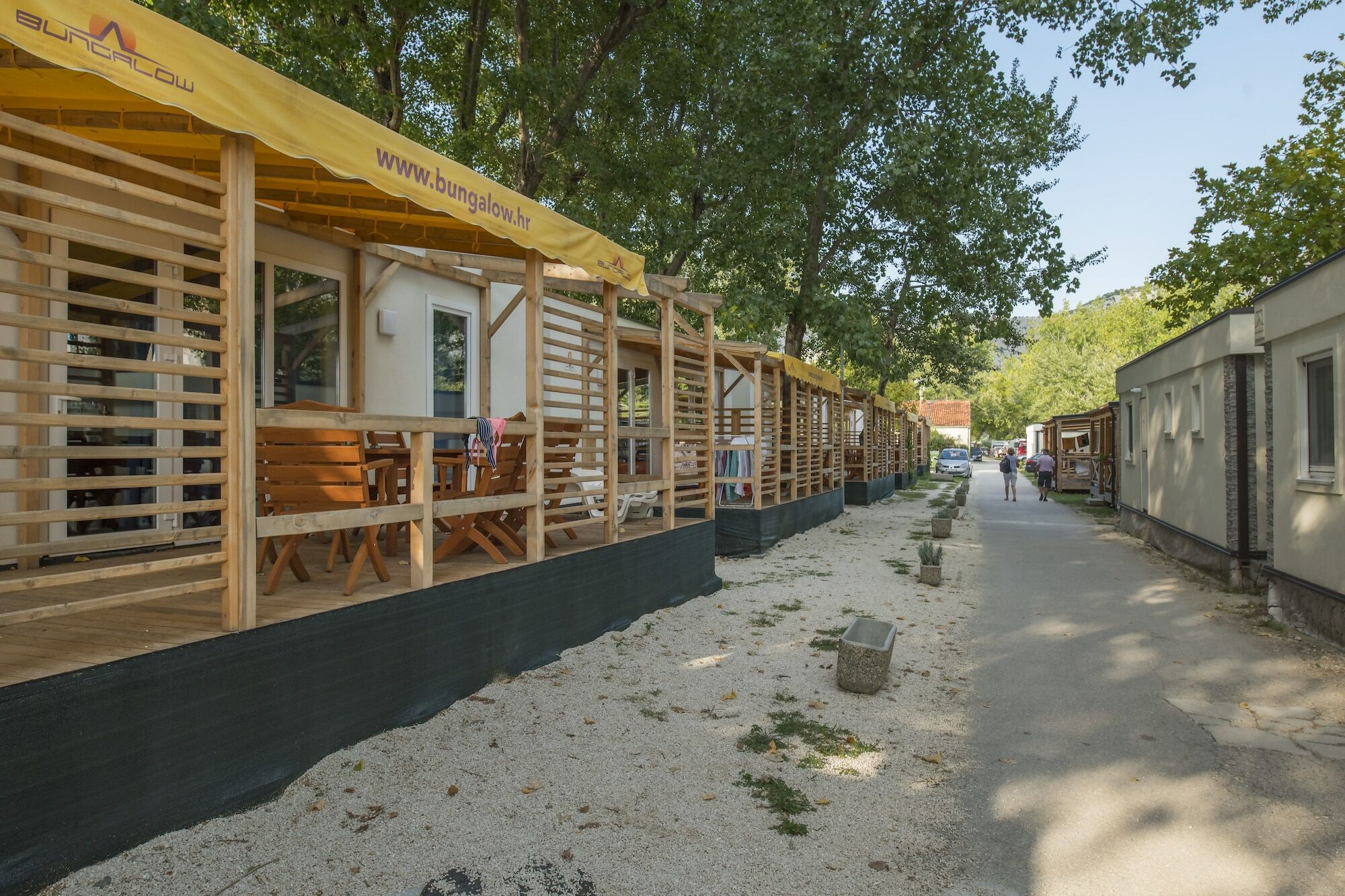 Mediteran Travel Mobile Homes Galeb Omiš Eksteriør bilde